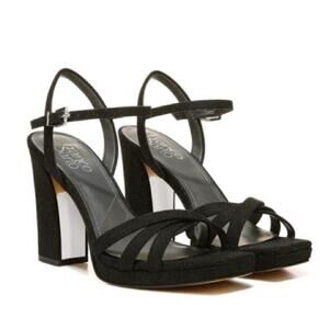 Franco Sarto NWOB Damilis Platform Sandal Heels In Black Size 6.5